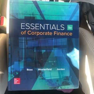 Essentials of Corporate Finance 9e